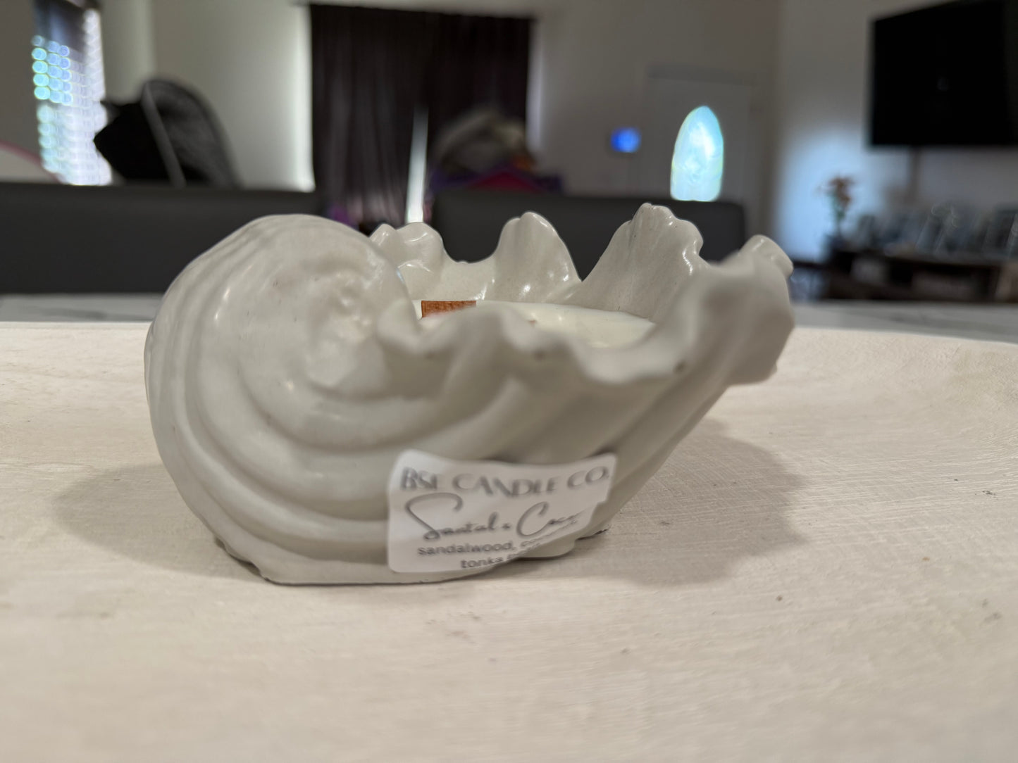 Small Shell Candle