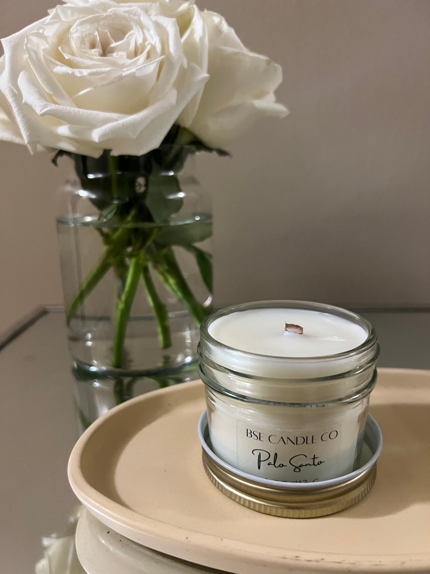 4oz Mini Glass Candle ( 1 Dozen)