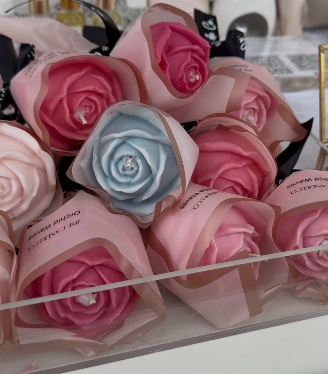 Pink Lemonade Single rose bouquet