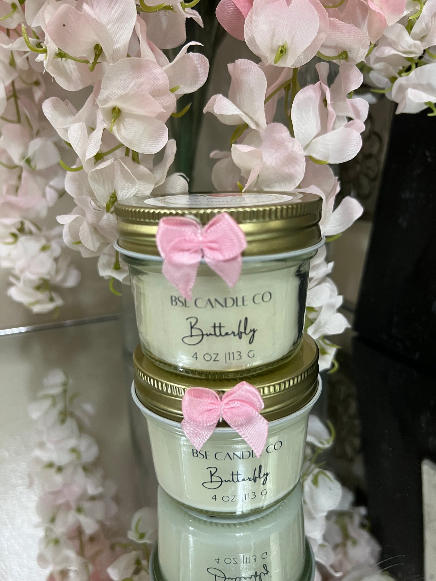4oz Mini Glass Candle ( 1 Dozen)
