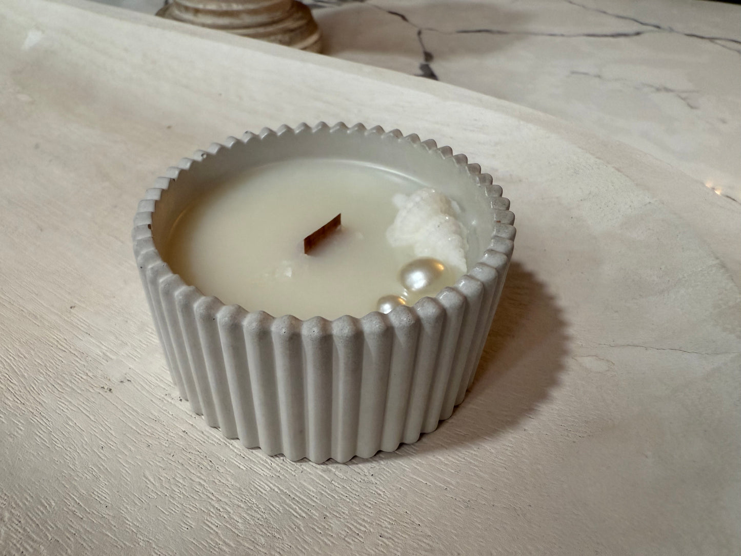 Mini Cement Candle