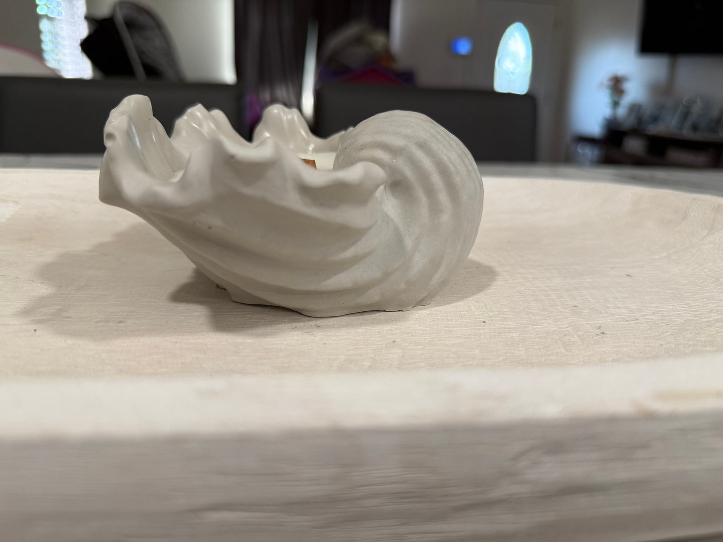 Small Shell Candle