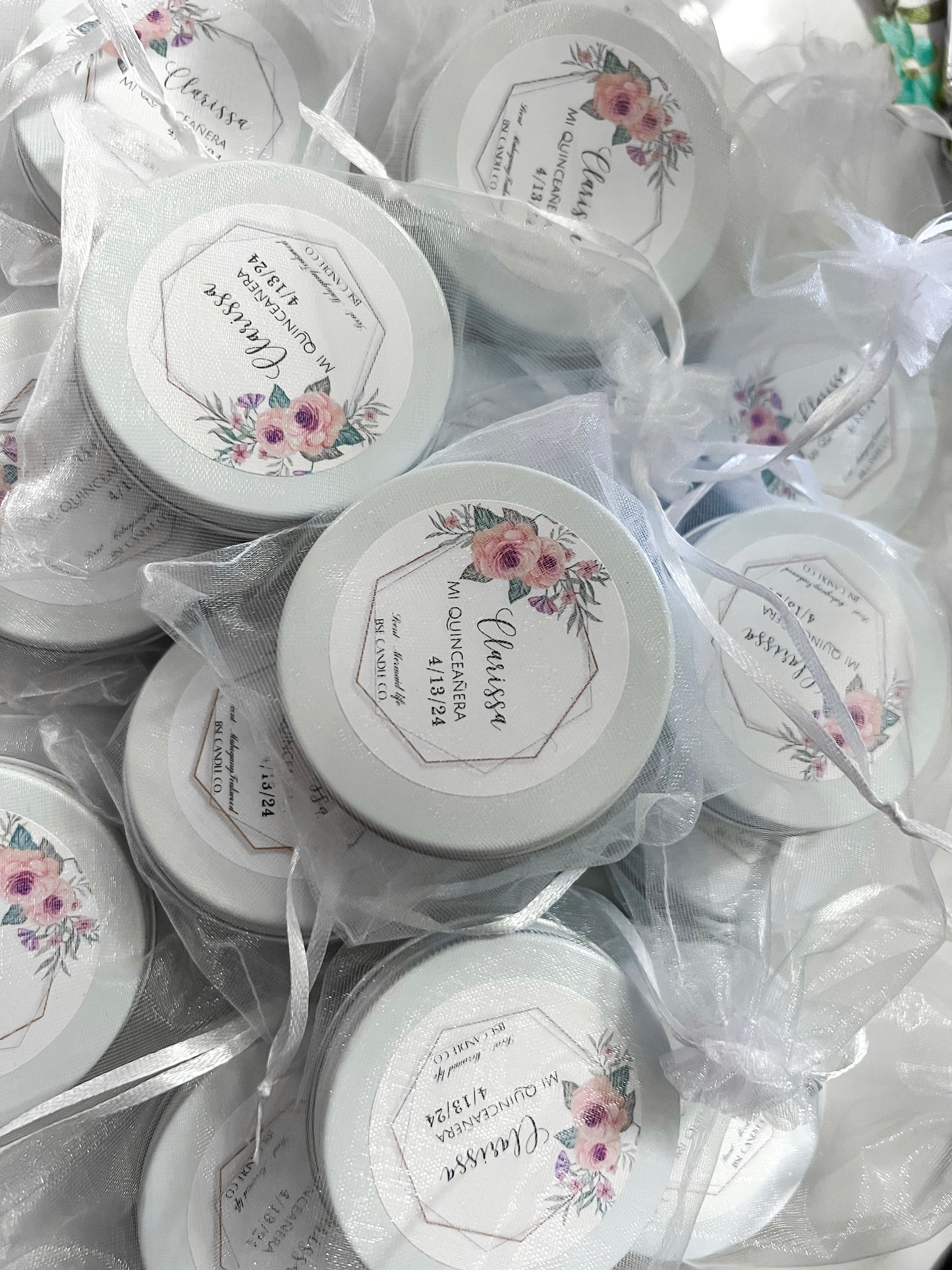 2 oz Tin Candles ( 1 Dozen)