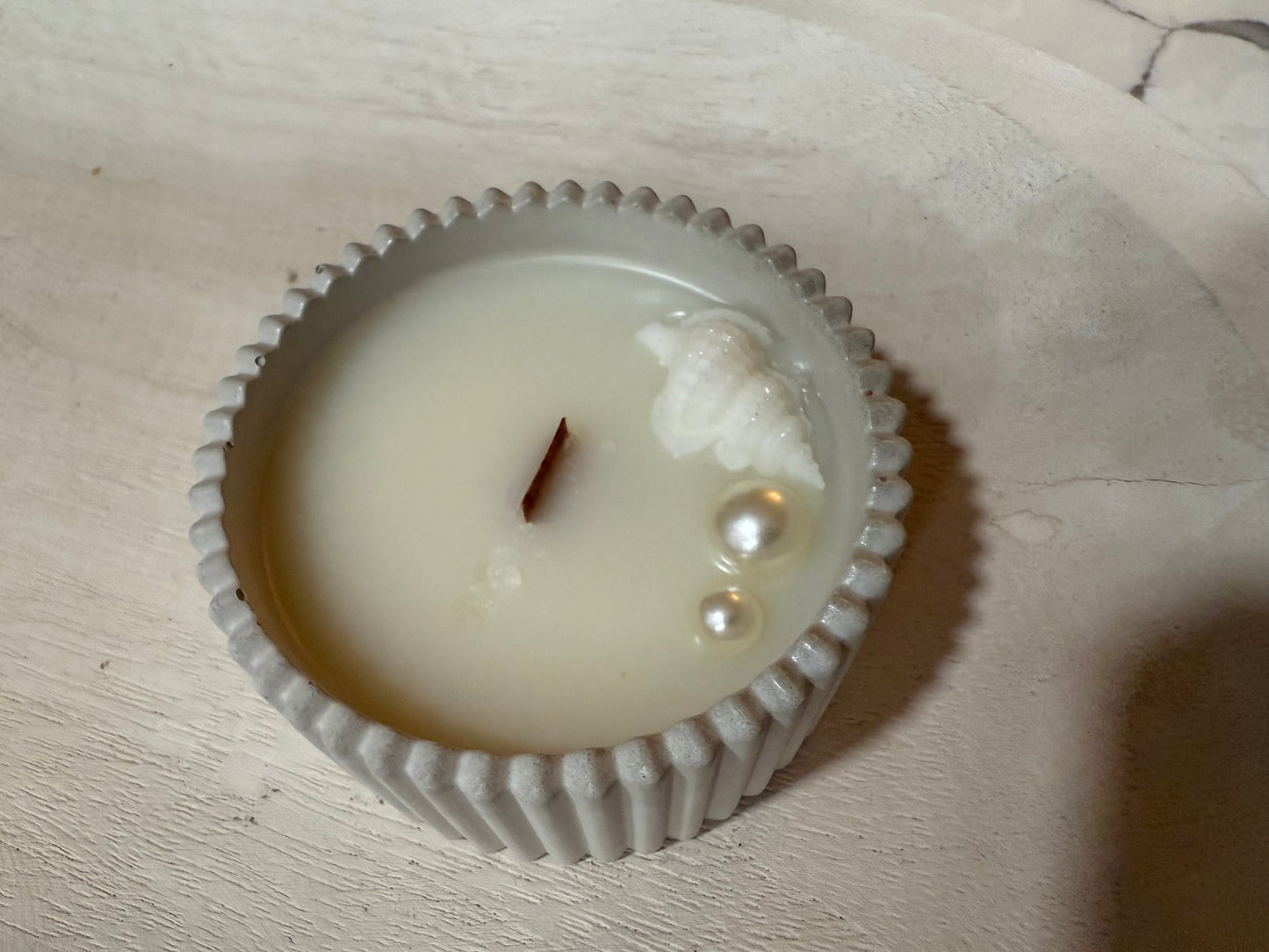 Mini Cement Candle