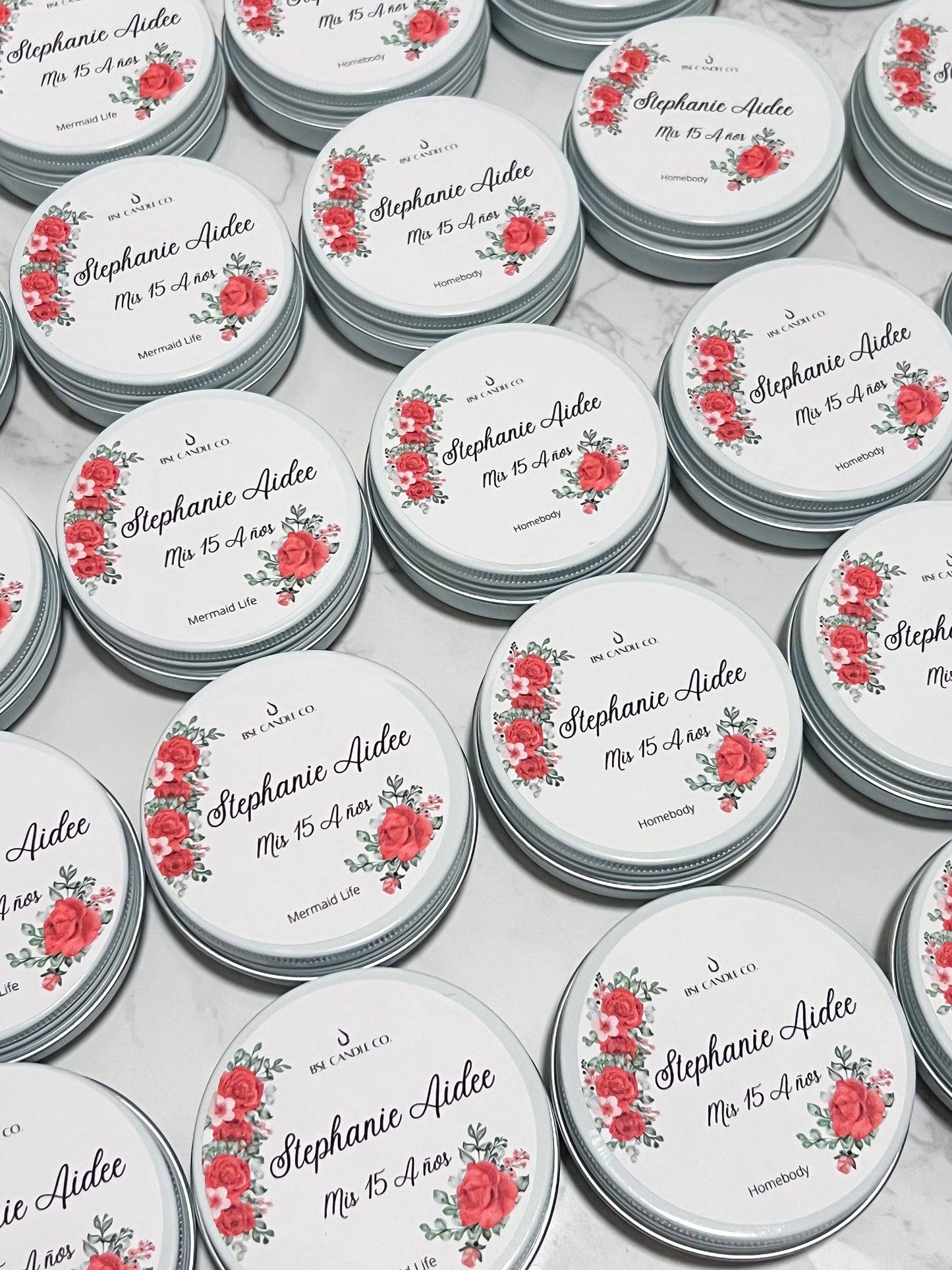 2 oz Tin Candles ( 1 Dozen)