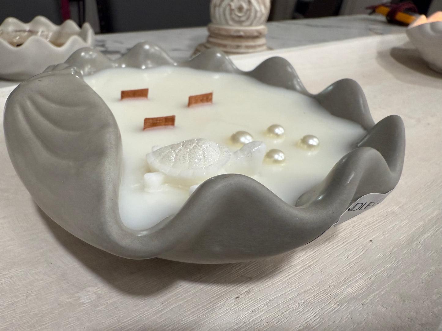 Large Shell Candle