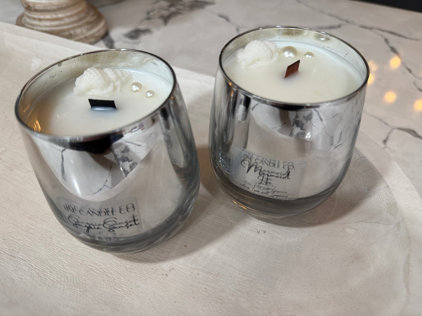 Mirror Glass Candle