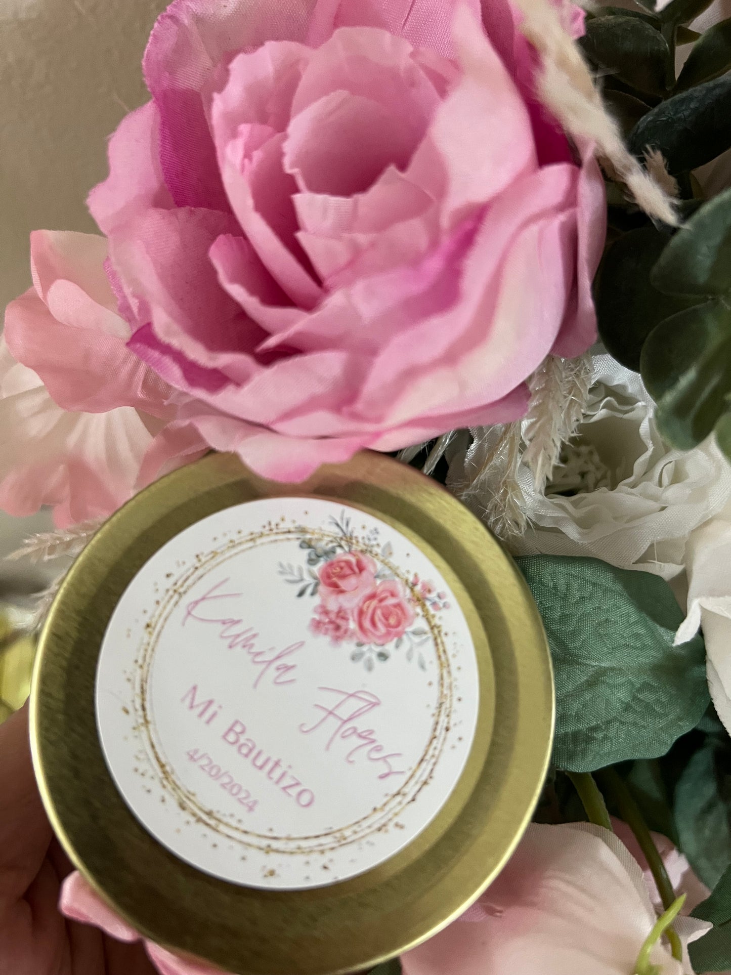 4oz Mini Glass Candle ( 1 Dozen)