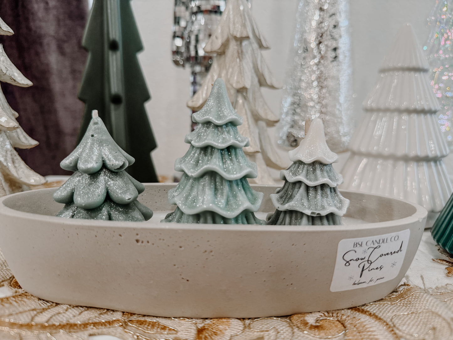 Snow Covered Pine Trees