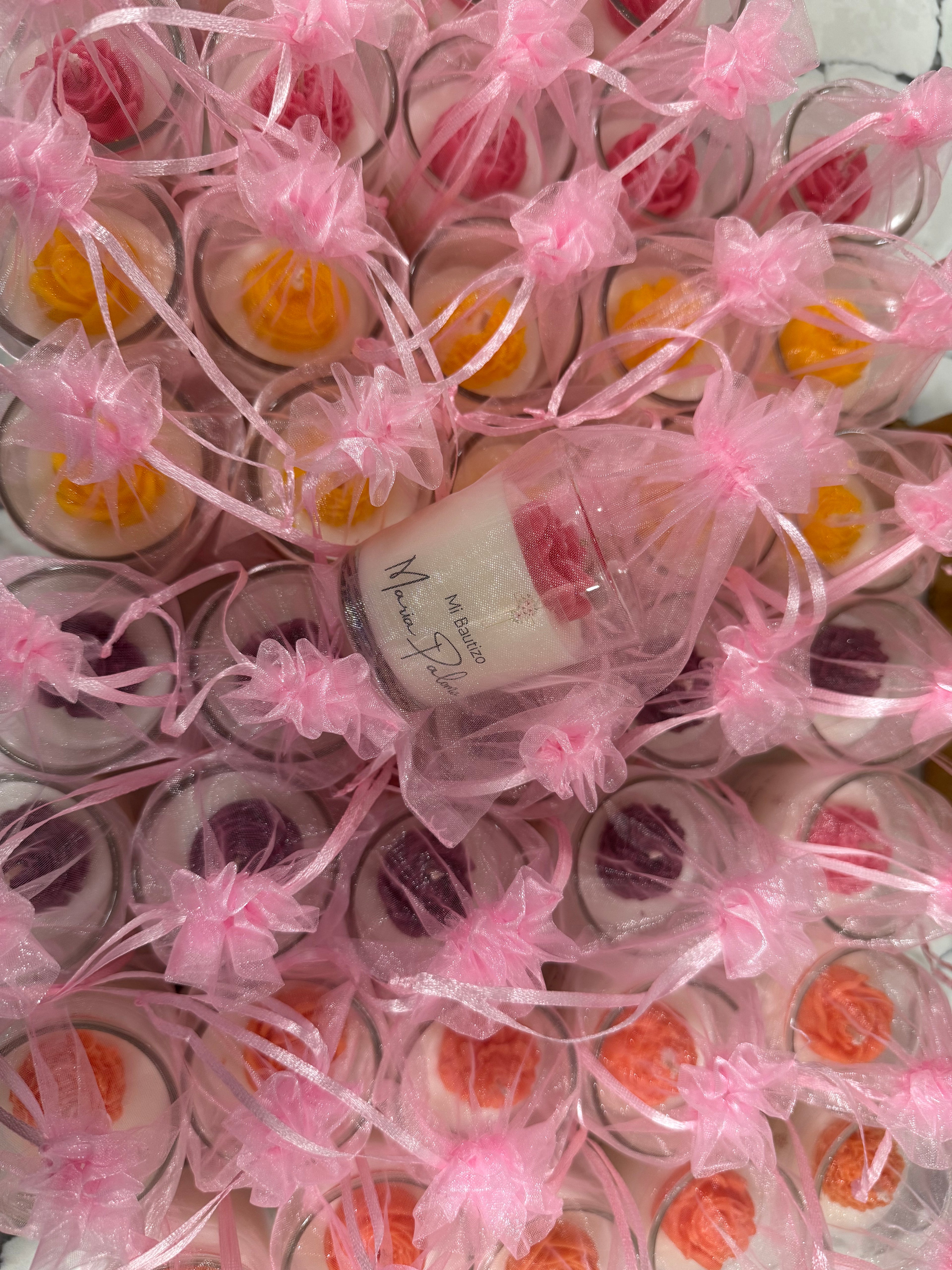 Flower Candle Favors (Dozen)