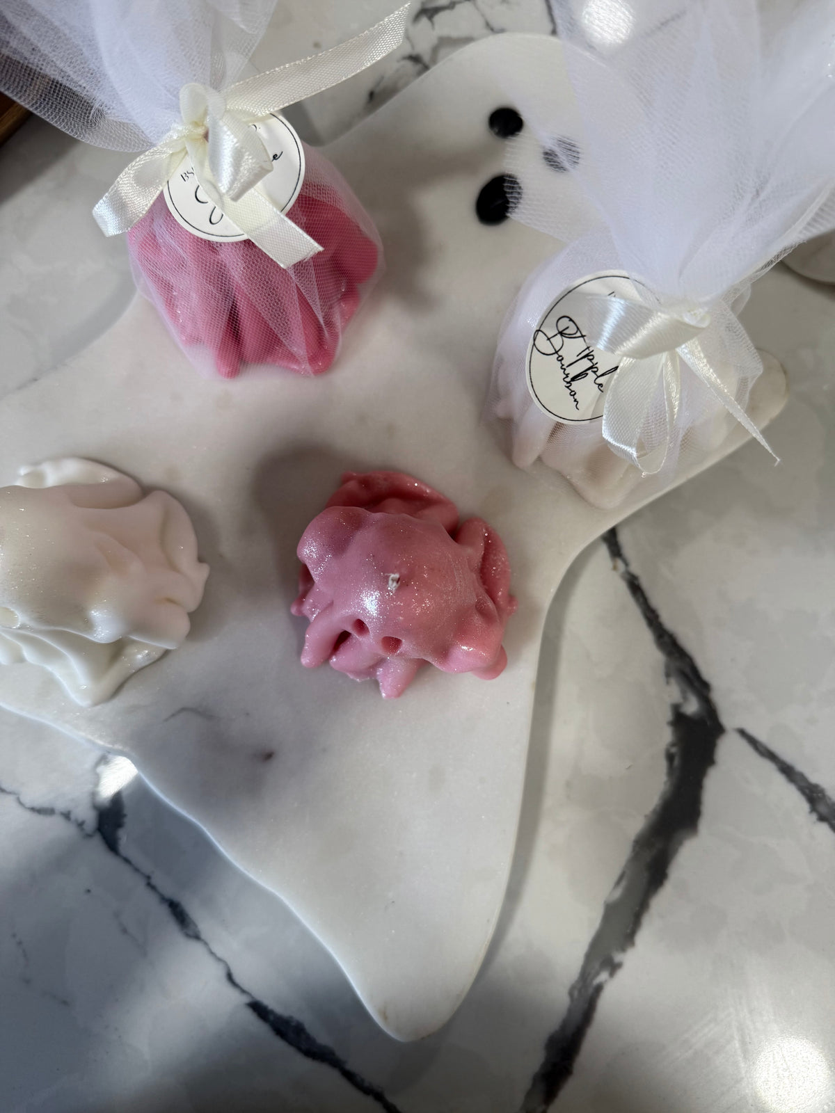 Ghost Pillar Candle