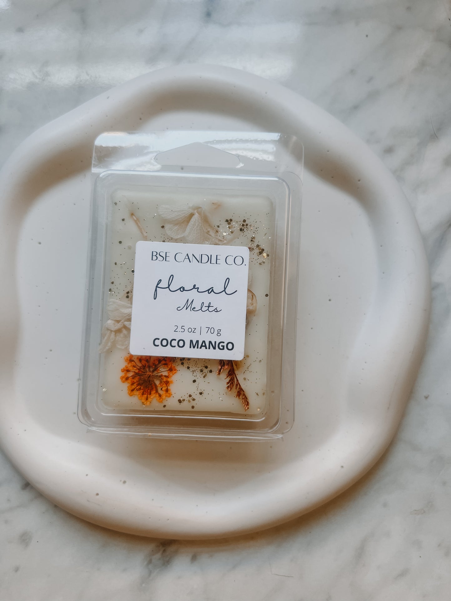 Floral wax melts