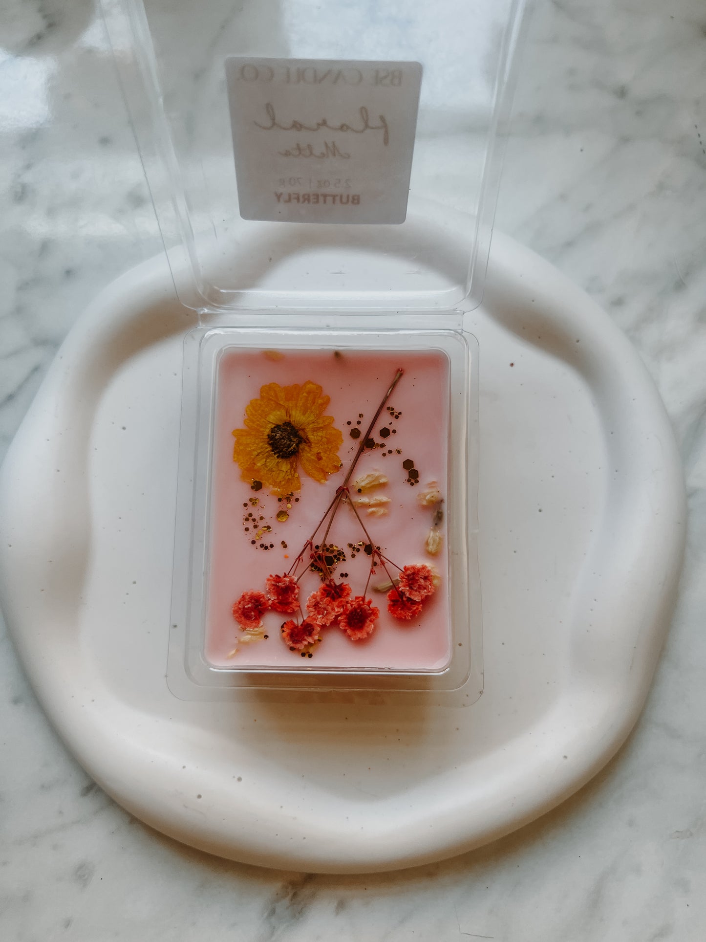 Floral wax melts