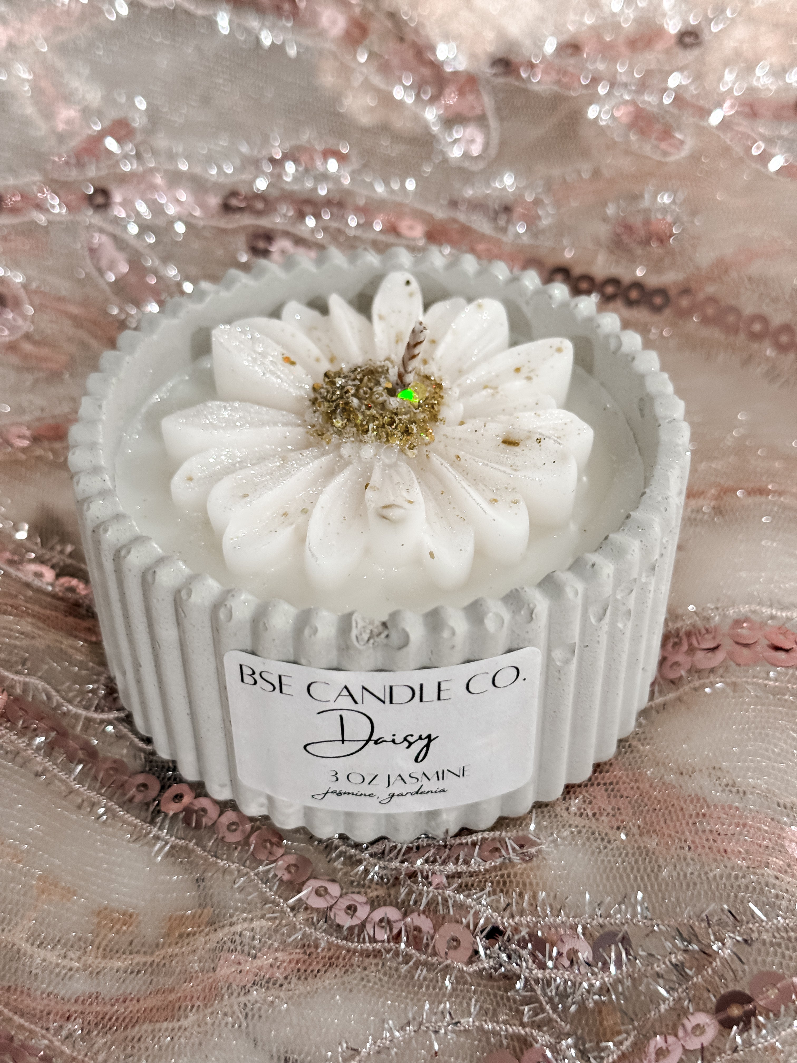 Sunflower & Daisy Candles
