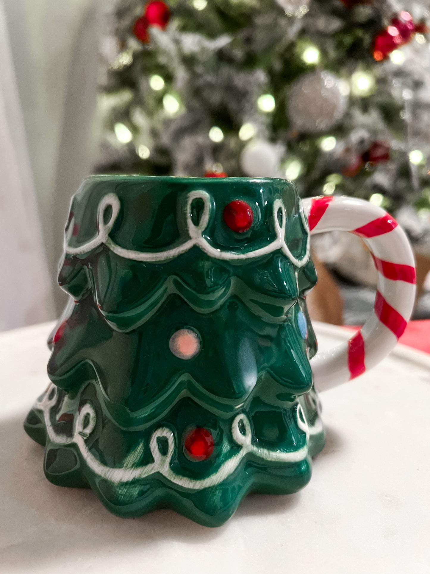 Christmas Tree Mug Candle