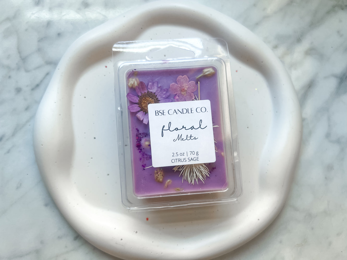 Floral wax melts