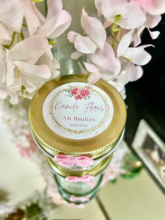 4oz Mini Glass Candle ( 1 Dozen)