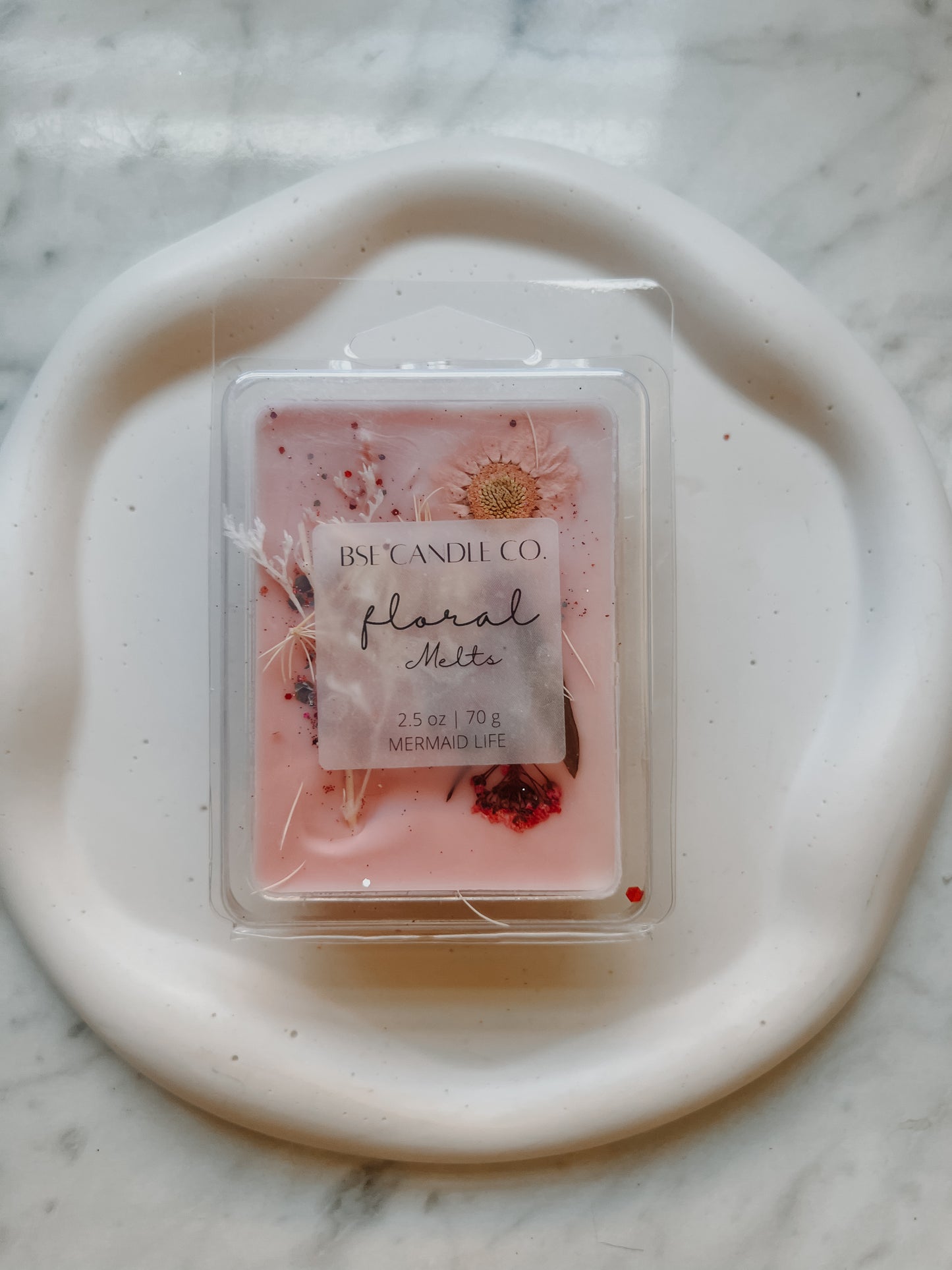 Floral wax melts