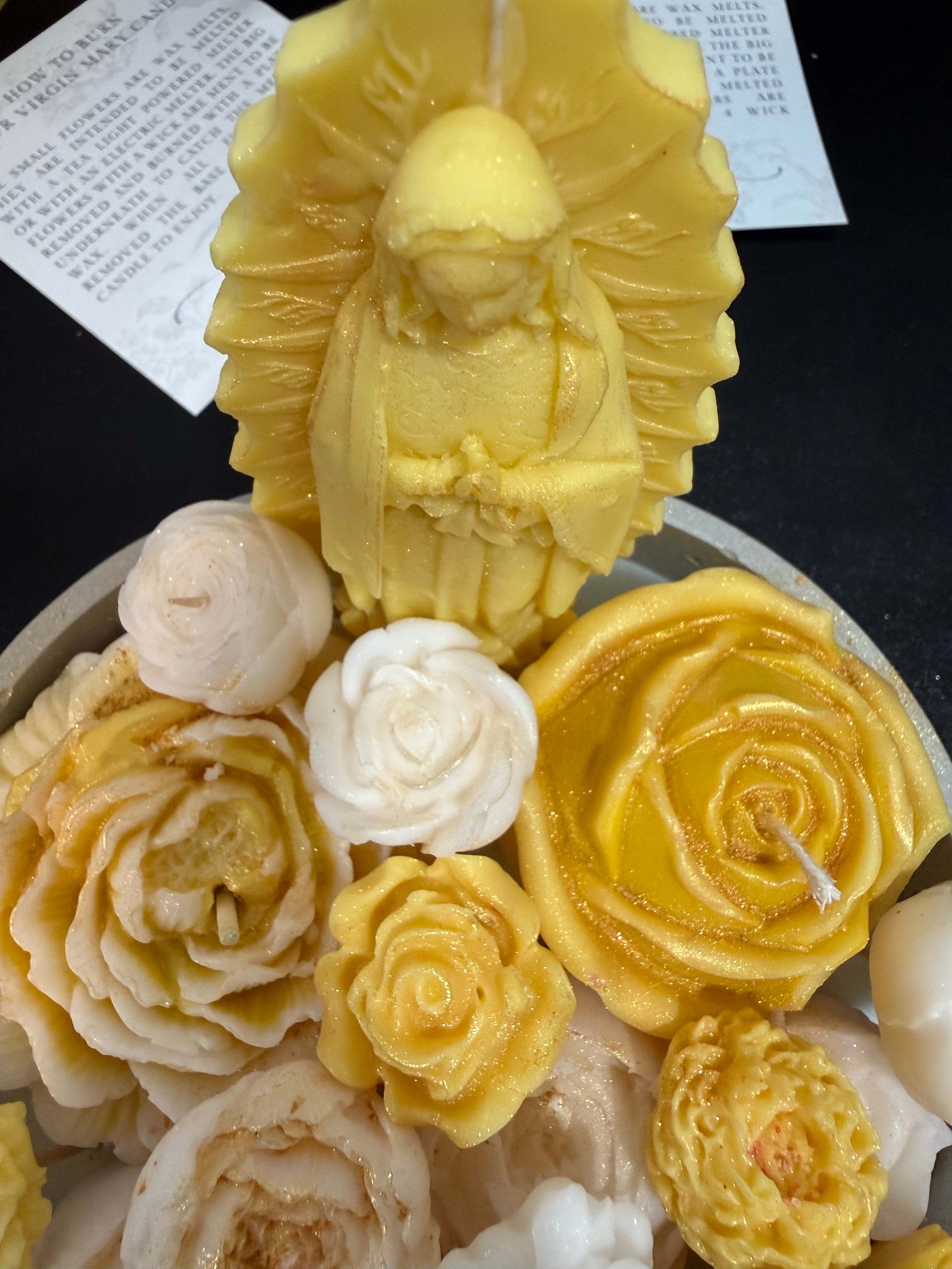 Virgen praying garden