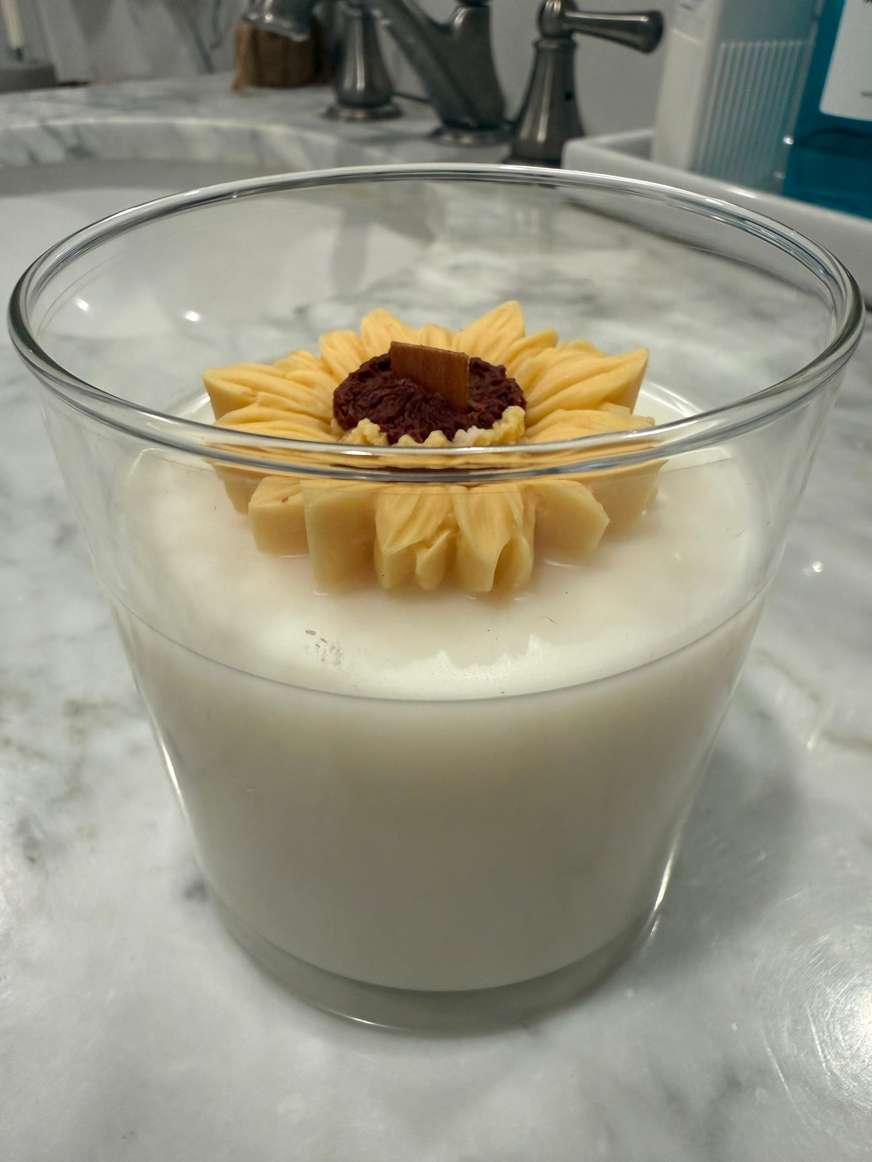 Sunflower & Daisy Candles