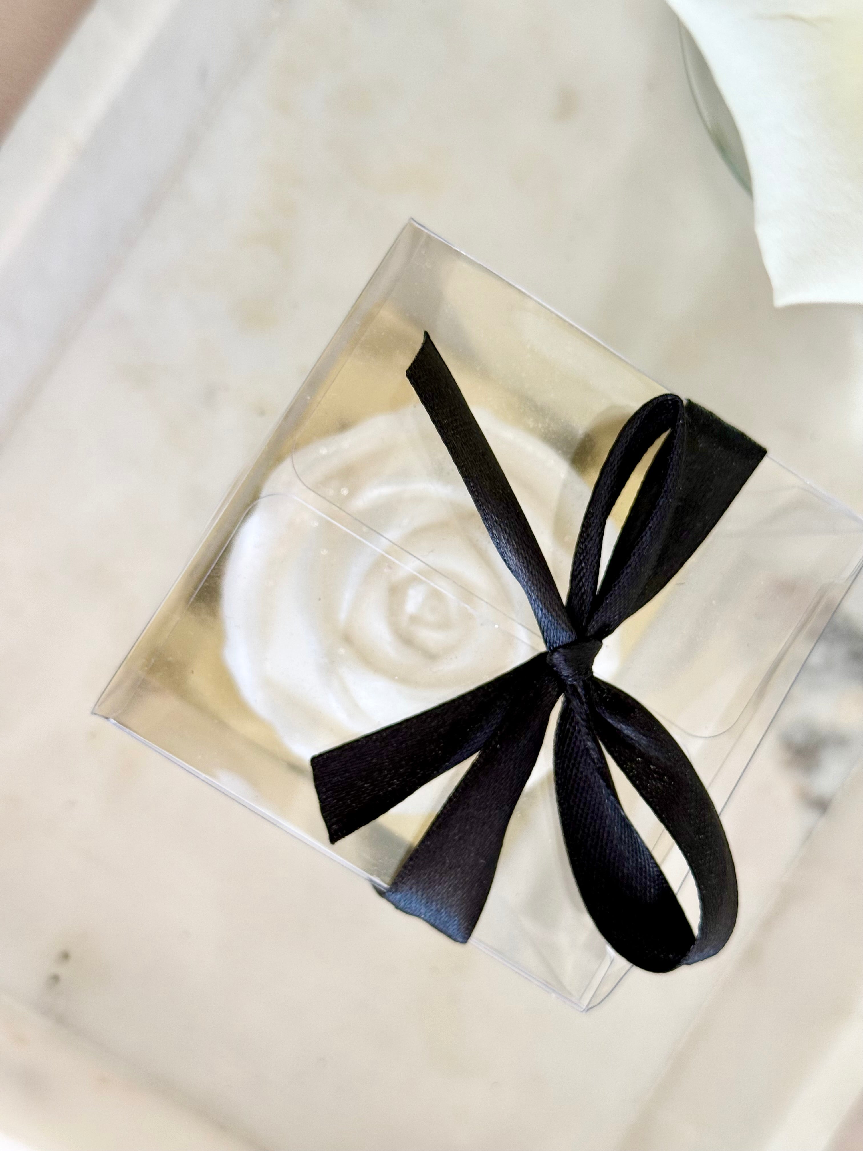 Rose Party Favor in Box with Ribbon (Dozen)