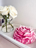 XL Peony Pillar Candle